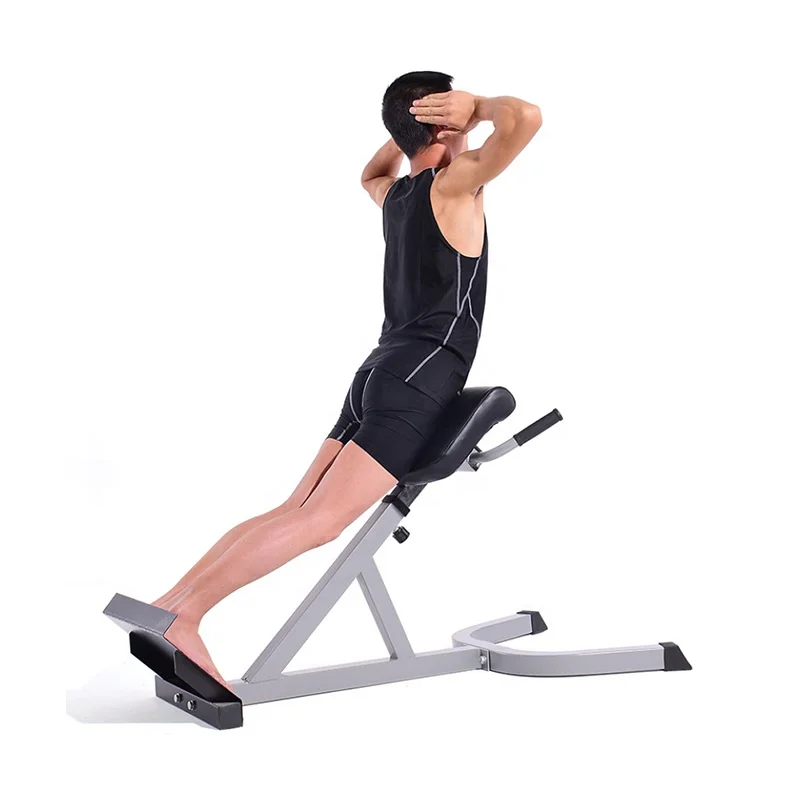 
Adjustable AB Back Bench Hyperextension Exercise Abdominal Roman Chair Gym Abdominal Roman Chair 