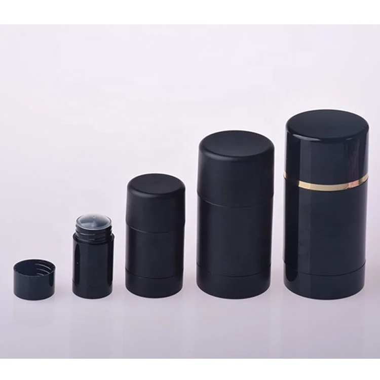 
White 75ml empty deodorant container stick deodorant roll on bottle 