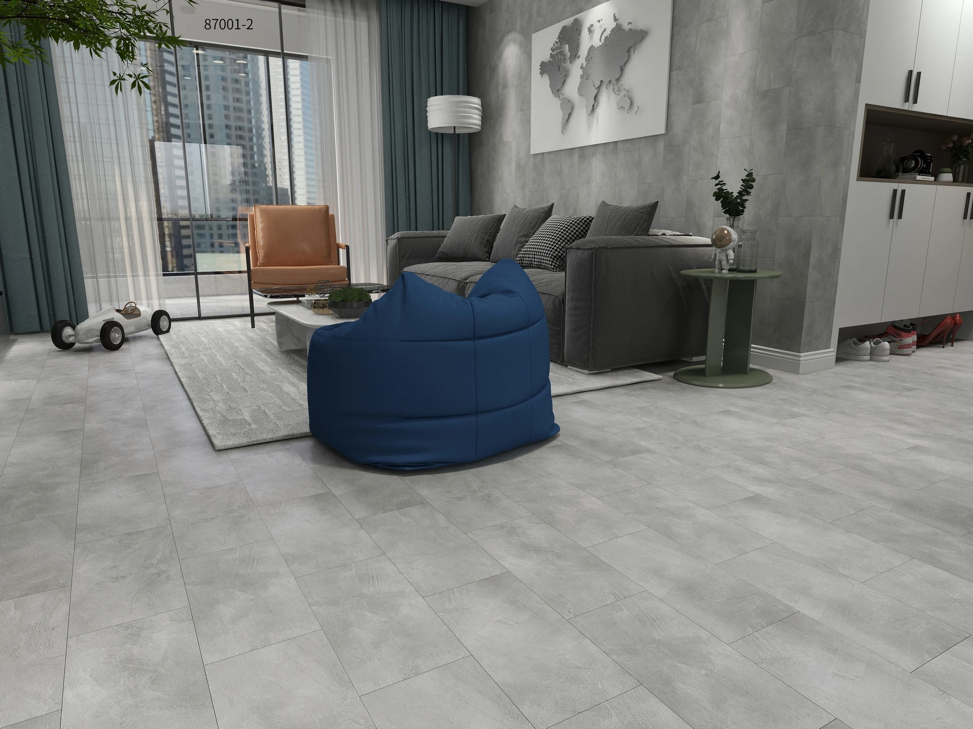 flooring 4mm interlock click lvt spc flooring Luxury Vinyl SPC Stone Plastic Composite