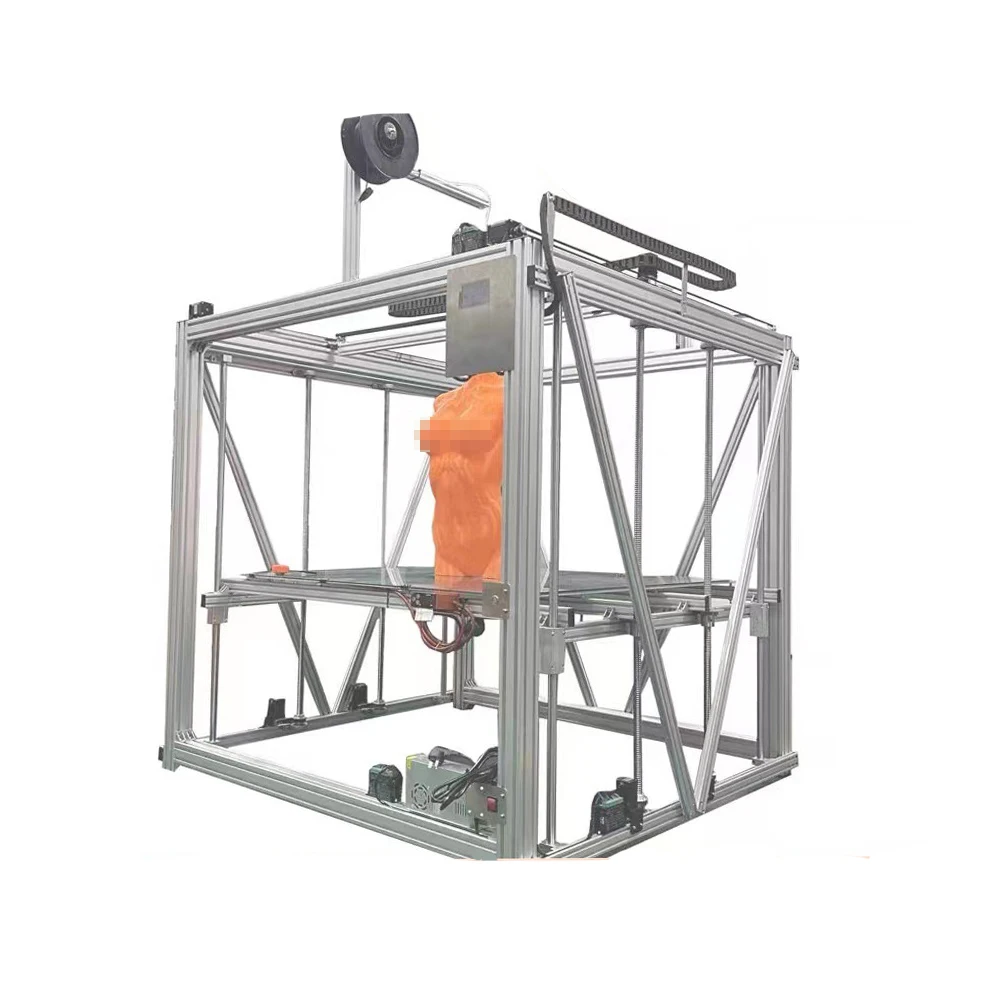 Large Printing Size FDM 3D Printer 1600mm High Flow Rate Nozzle Industrial 3D Machine