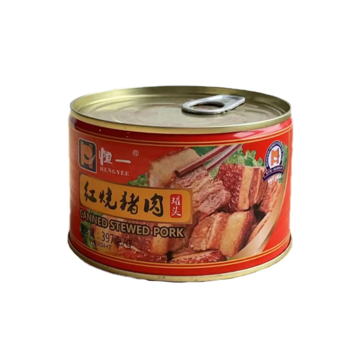 canned meat canned food pork meat canned stewed pork 397g