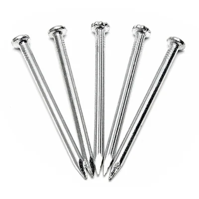 High Quality Galvanized Industrial Polished Plain Nails Concrete Steel Nails