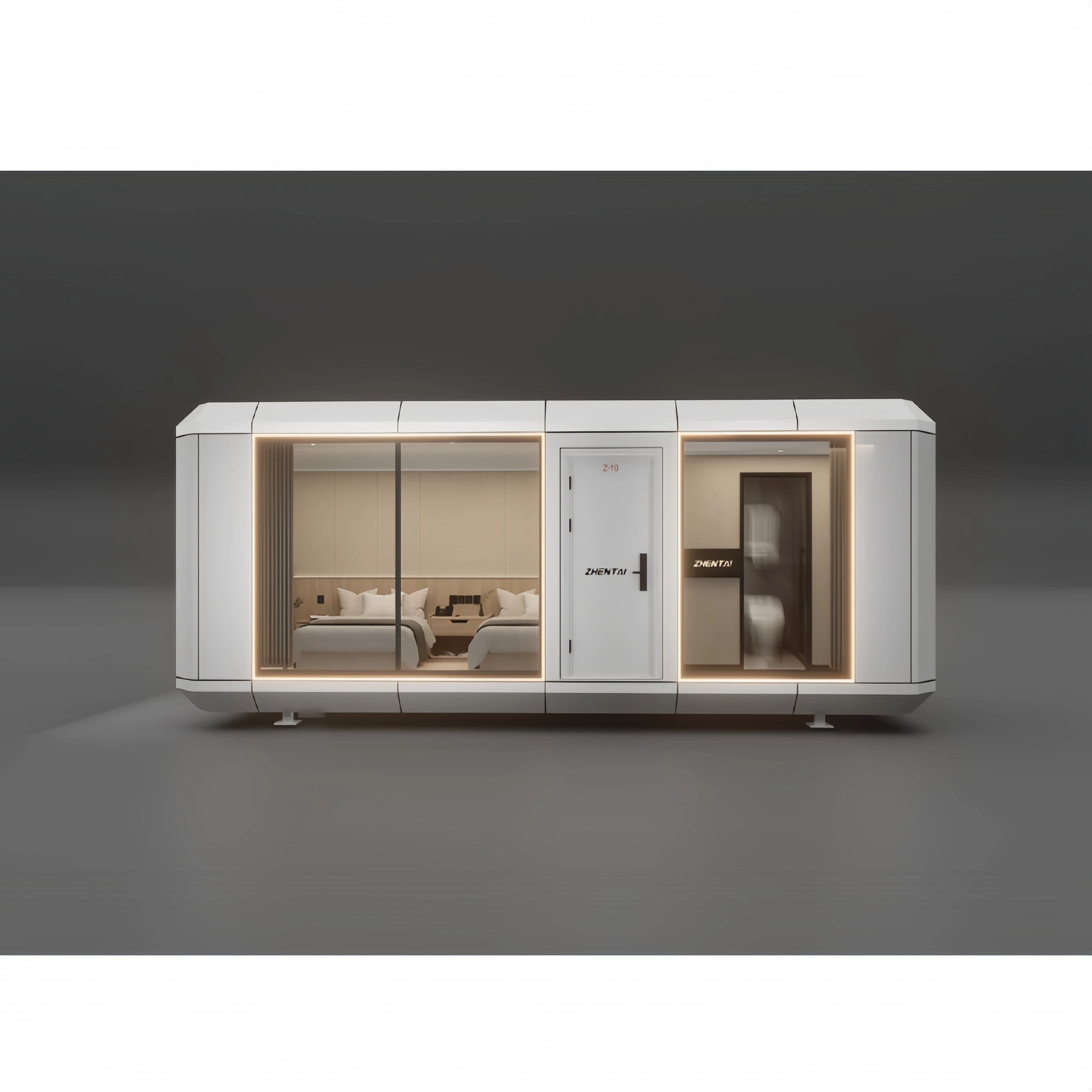 Fort Able Home Integrated Extendable Housing Casa Container Cheap Office Pod Apple Cabin Cabin House