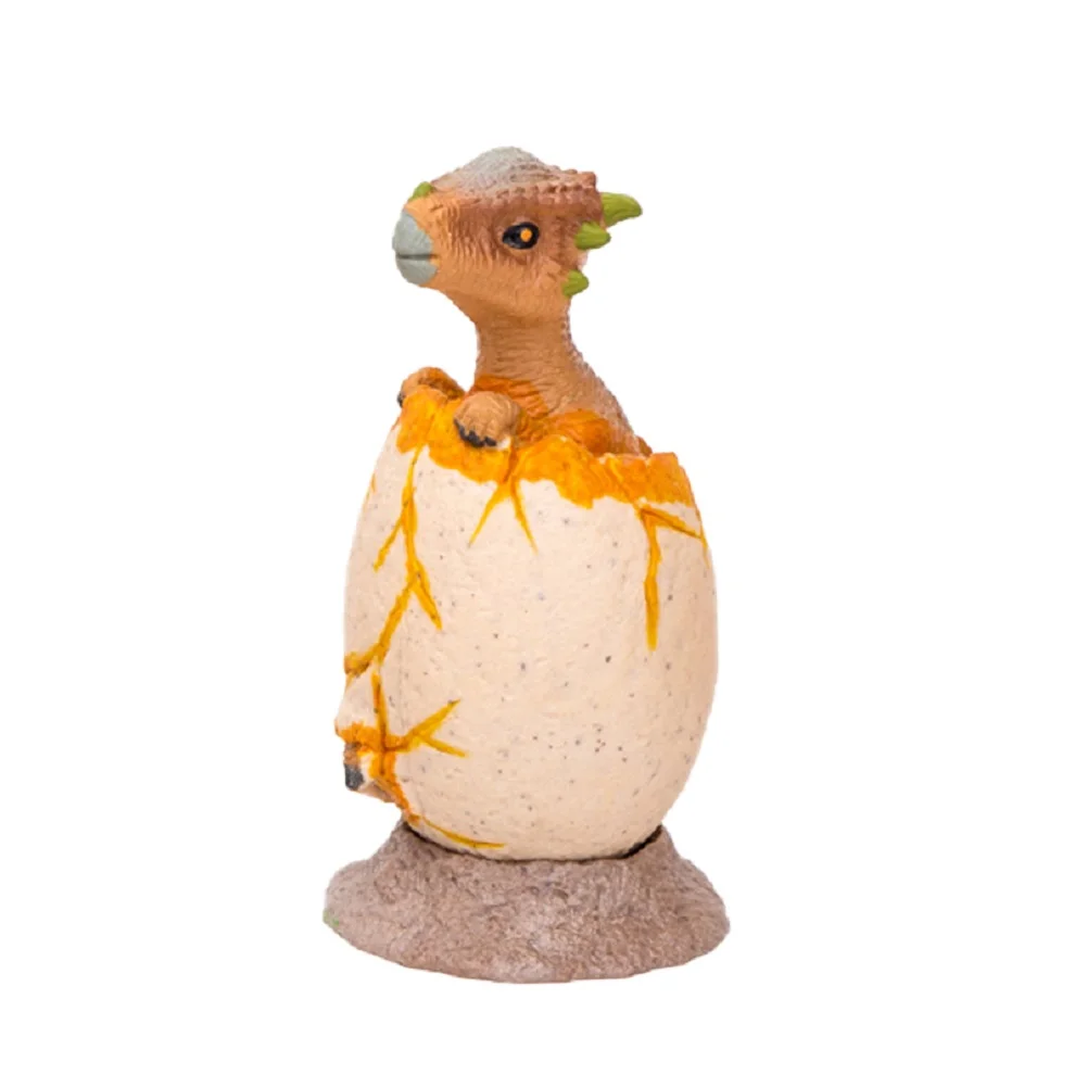 10CM Height Eco-friendly Soft Material Chenghai Manufacture Colorful TPR Dinosaur Egg Model Kids Toy For Sale