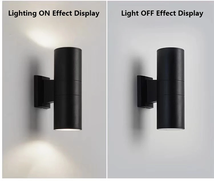 High Quality Landscape IP65 LED Wall Light Outside Waterproof Wall Bracket Lights Up And Down Outdoor Sconce Lighting Wall Lamp