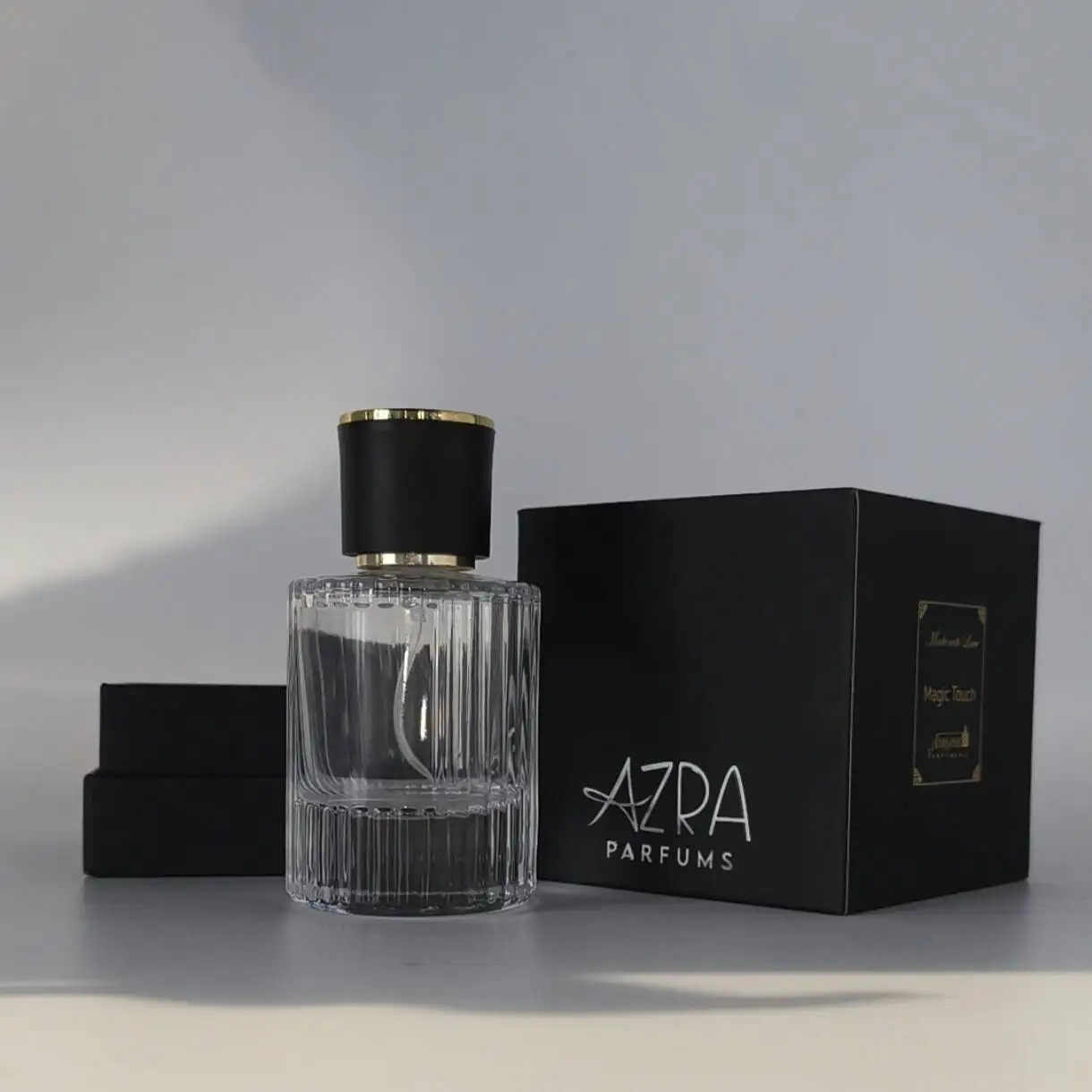 Custom Logo Luxury Black 30ML 50ML 100ML Bottle Cosmetic Paper Gift Packaging Perfume Boxes