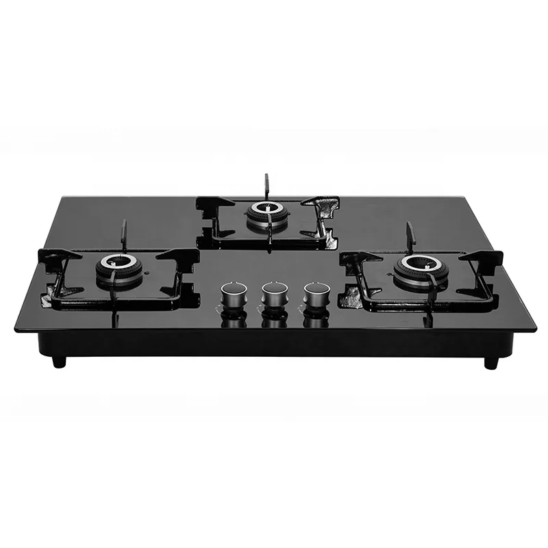 Hot Sale Black Colored S.S 2 Burner Gas Cooking Range In Pakistan India