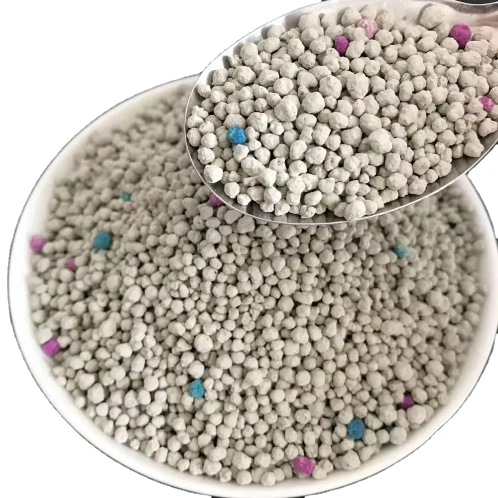 2024 hot selling cat litter factory OEM/ODM multi-scented dust-free fast agglomeration spherical bentonite cat litter