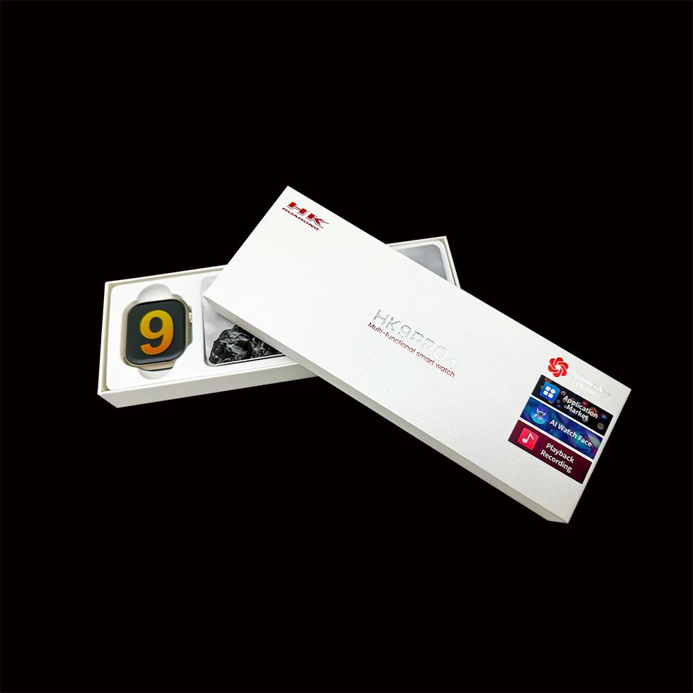 High Quality 2.02 Inch AMOLED Screen SmartWatch HK9 Pro + Plus Local Music 1 GB Memory Sleep Monitoring Smart Watch