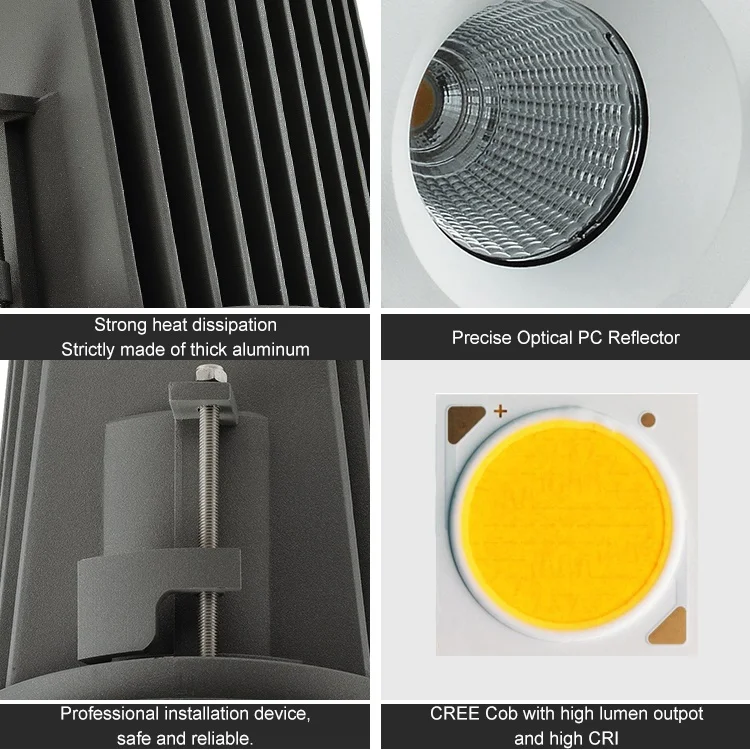 Indoor Dinning Room Hotel Bedroom Modern Aluminum Downlights Ip20 10w 12w 16w 20w 25w 32w Embedded Round Led Down Lamp