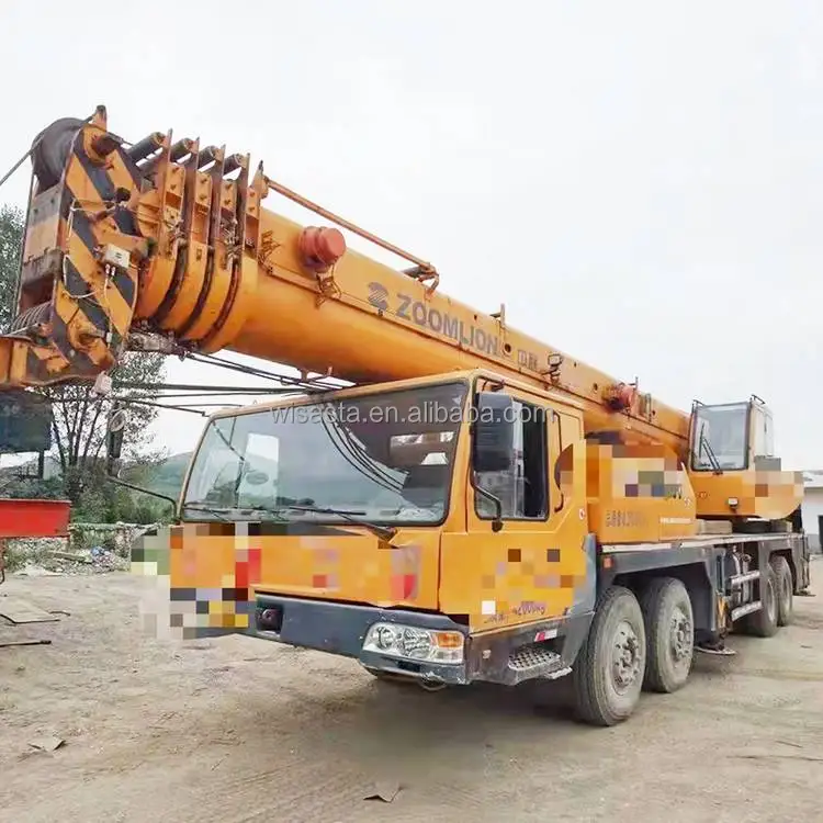 Used or new Zoomlion Truck Cranes QY70 70Ton Pick Up construction mobile cranes truck crane
