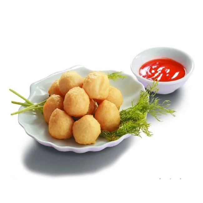 Frozen Basa Fish Ball Spicy Chewy Dried Small Instant Fish Bags Soft Box Style Storage Cool Packing Packaging Feature