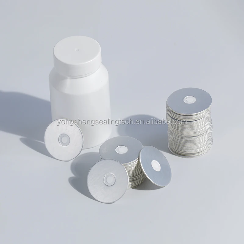 Hot sale aluminum foil Vented induction cap seal liner for agrochemical bottle