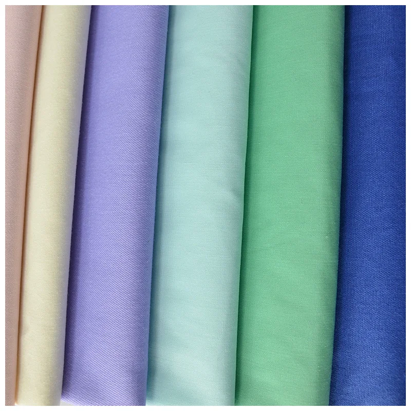 directly sale 30y roll packing tc dyed fabric poplin white color tc fabrics for school uniform