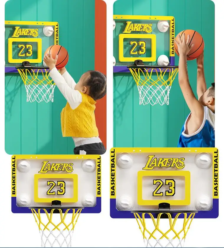Wholesale Portable Games Mini Table Basketball Hoop outdoor play game  wall mount basketball hoop with pc backboard