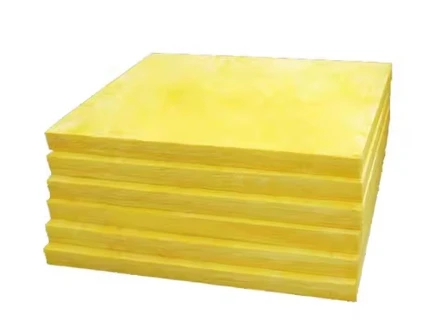 Insulation Fireproof Heat Thermal Material Aluminum Foil Faced Glasswool Board For Ceilings OEM Noise Absorption