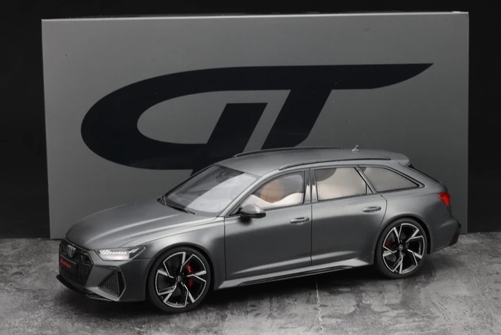  1:18GT Spirit 2020 RS6 C8 авангардный сплав спортивный автомобиль игрушка для взрослых Коллекционная модель украшение металлический литье под давлением игрушки транспортные