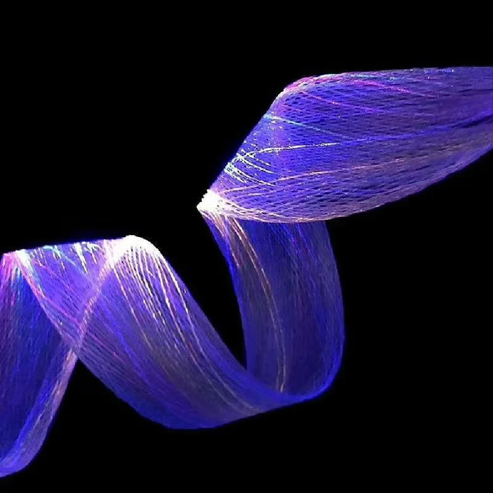 15 meter fiber optic mesh with 6W waterproof RGBW led light source machine for fiber optics lights decoration