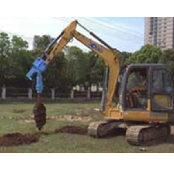 TYSIM high quality CFA continuous flight auger drilling auger.Excavator Auger Attachment