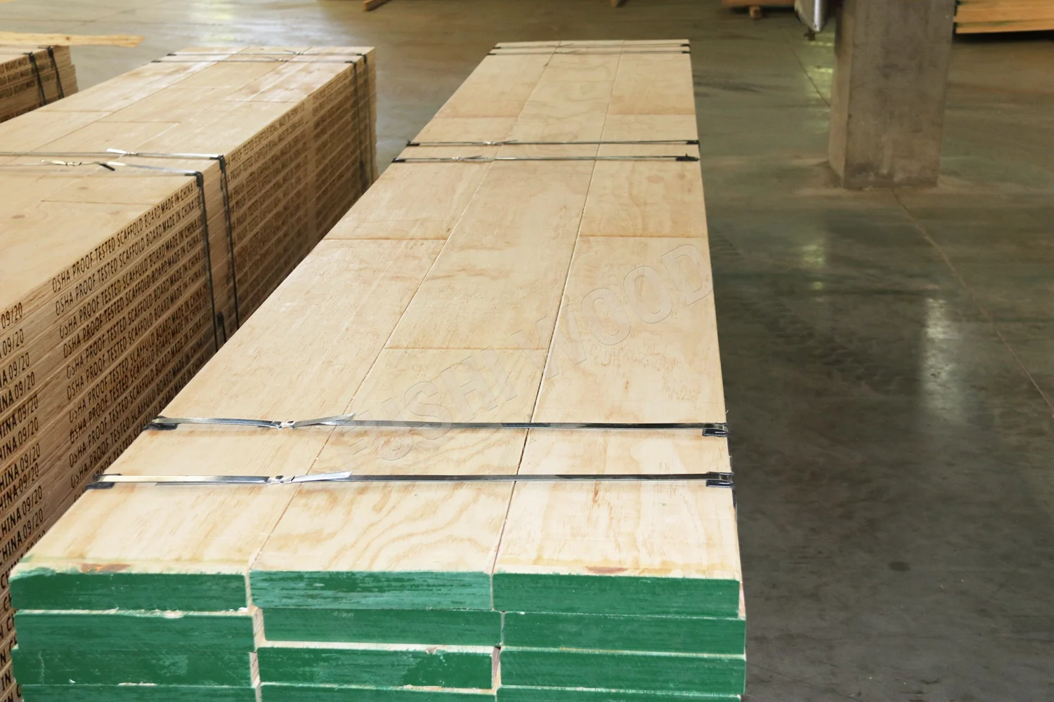 Wood Supply OSHA 38mm Thickness Radiata Pine LVL Scaffolding Plank Used For Construction material