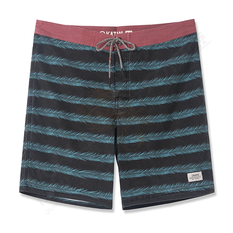 Summer Sexy mens beach shorts Plus size men stripe swim trunk quick dry Swimwear