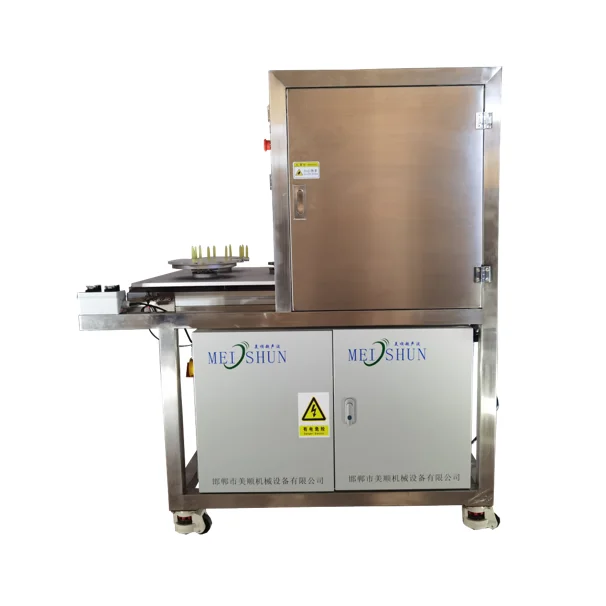 Automatic Bundt Cake Hollow cake piece cutter slicer bakery equipment ultrasonic cake cutting machine