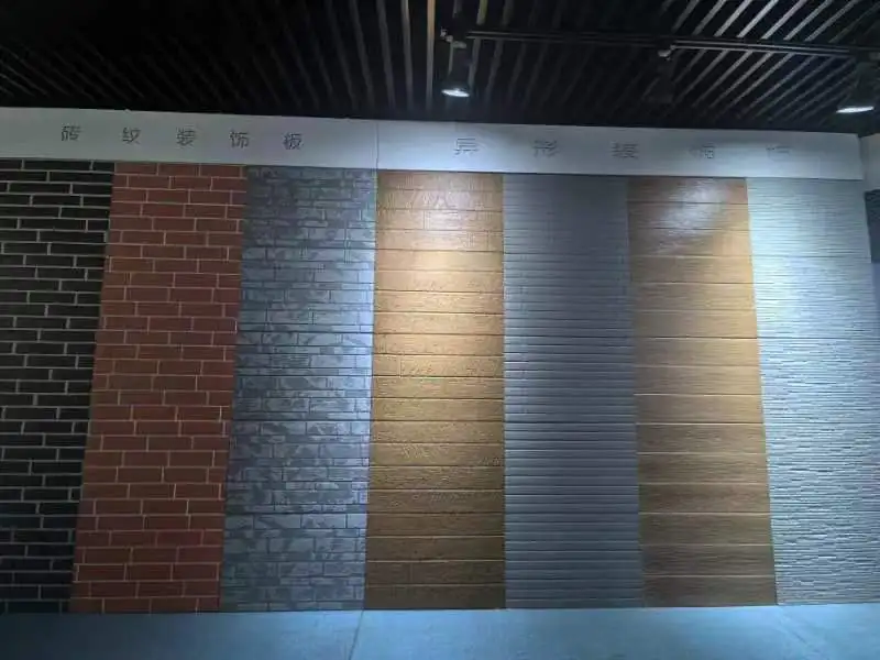 New waterproof and fireproof outdoor building decoration brick fiber cement board