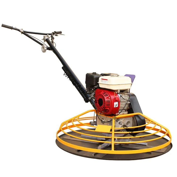 Industrial Building Construction Machinery Concrete Road Floor Polishing Machine Handheld 100cm Gasoline Troweling  Machine