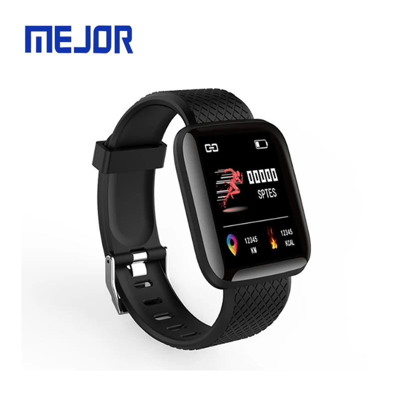 Various color silicone straps D20 healthy wearfit watch 116P rubber sports mobile smart bracelet