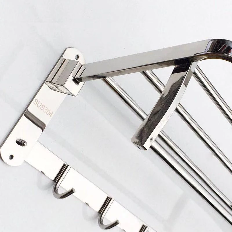 Wall-mounted expandable modern bathroom accessories Chaoan manufacturers stainless steel towel rack