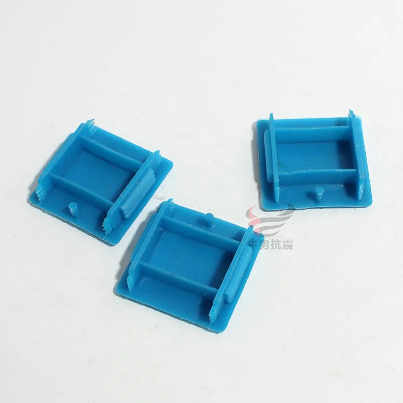 Durable 41x41 Strut Channel End Caps customized plastic pvc end caps for c channel strut