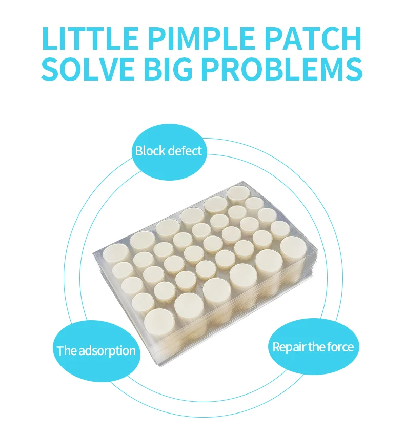 2 Sheets/pack Ready To Ship Hydrocolloid Acne Patch Spot Wholesale Pimple Patches Korea Patch