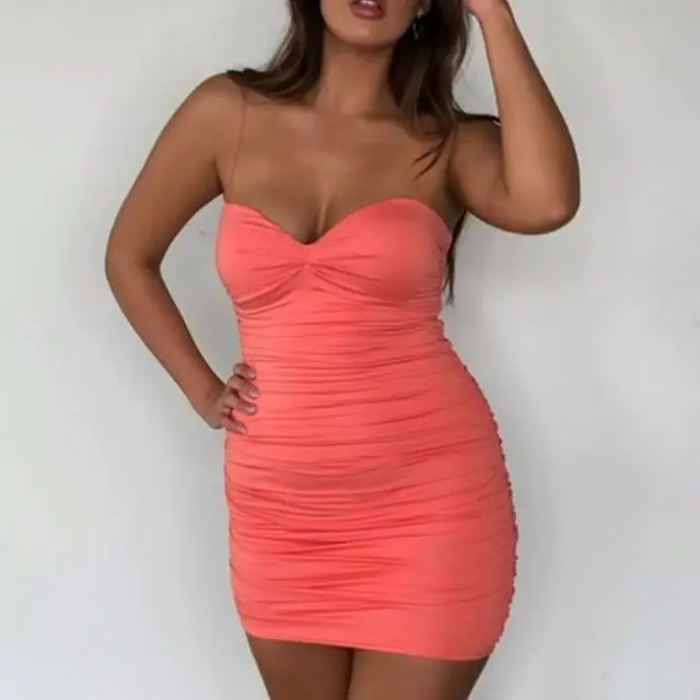 Women cocktail mini pencil dresses hot girl fold party sexy night club dress