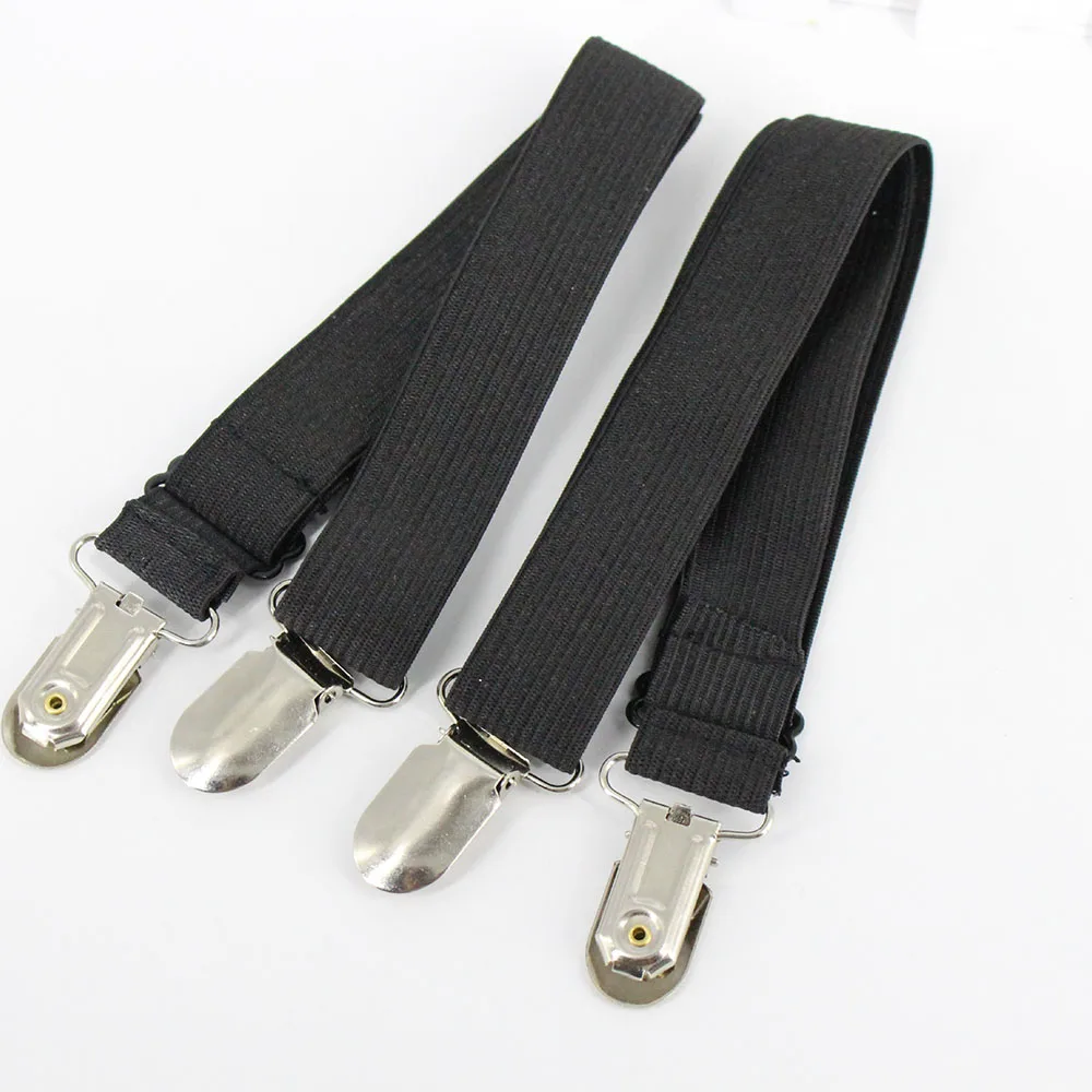 Amazon best seller 4pack custom label  2 sides straight mattress sofa chair bed sheet holder clip strap laundry products