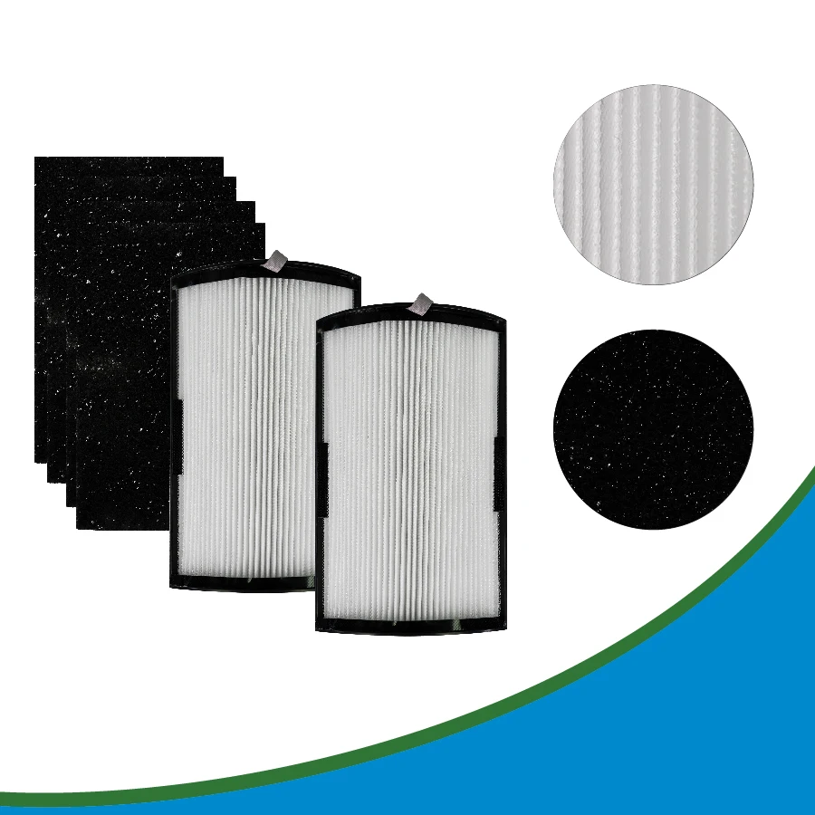High Quality HEPA Filter Set For Hunter Air Purifier HPF500 HPF520 Tower Air Purifier Accessories
