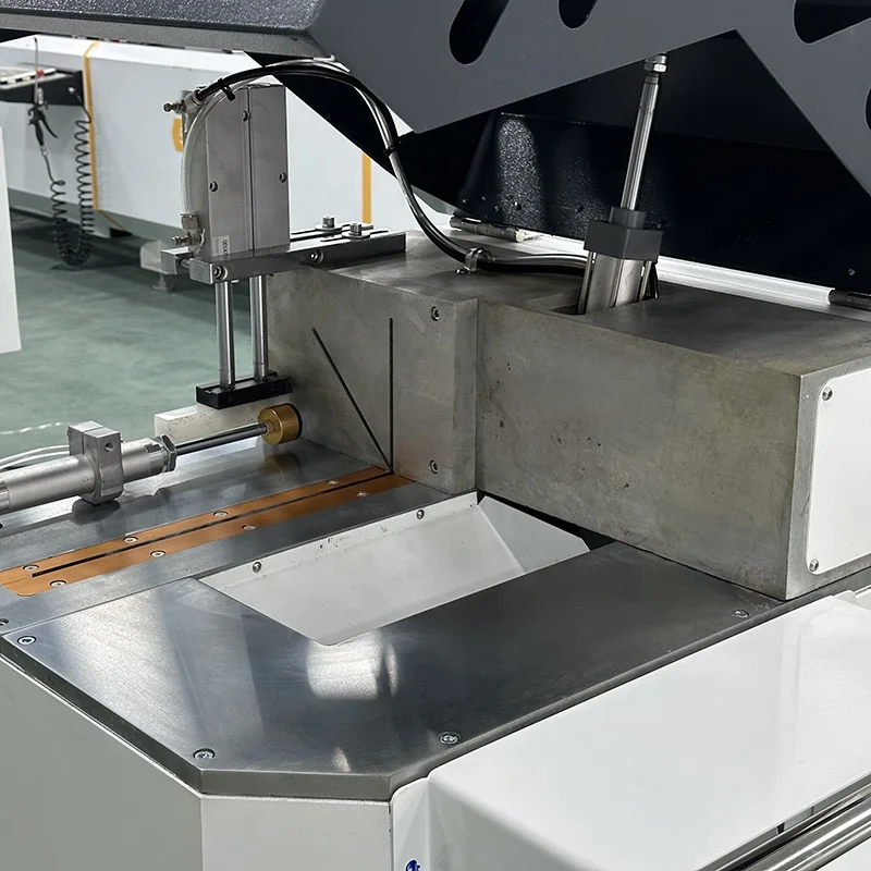 High Precision Door and Window Frame 45 90 Degrees Cut Double Head Miter Saw CNC Automatic Aluminum Profile Cutting Machines
