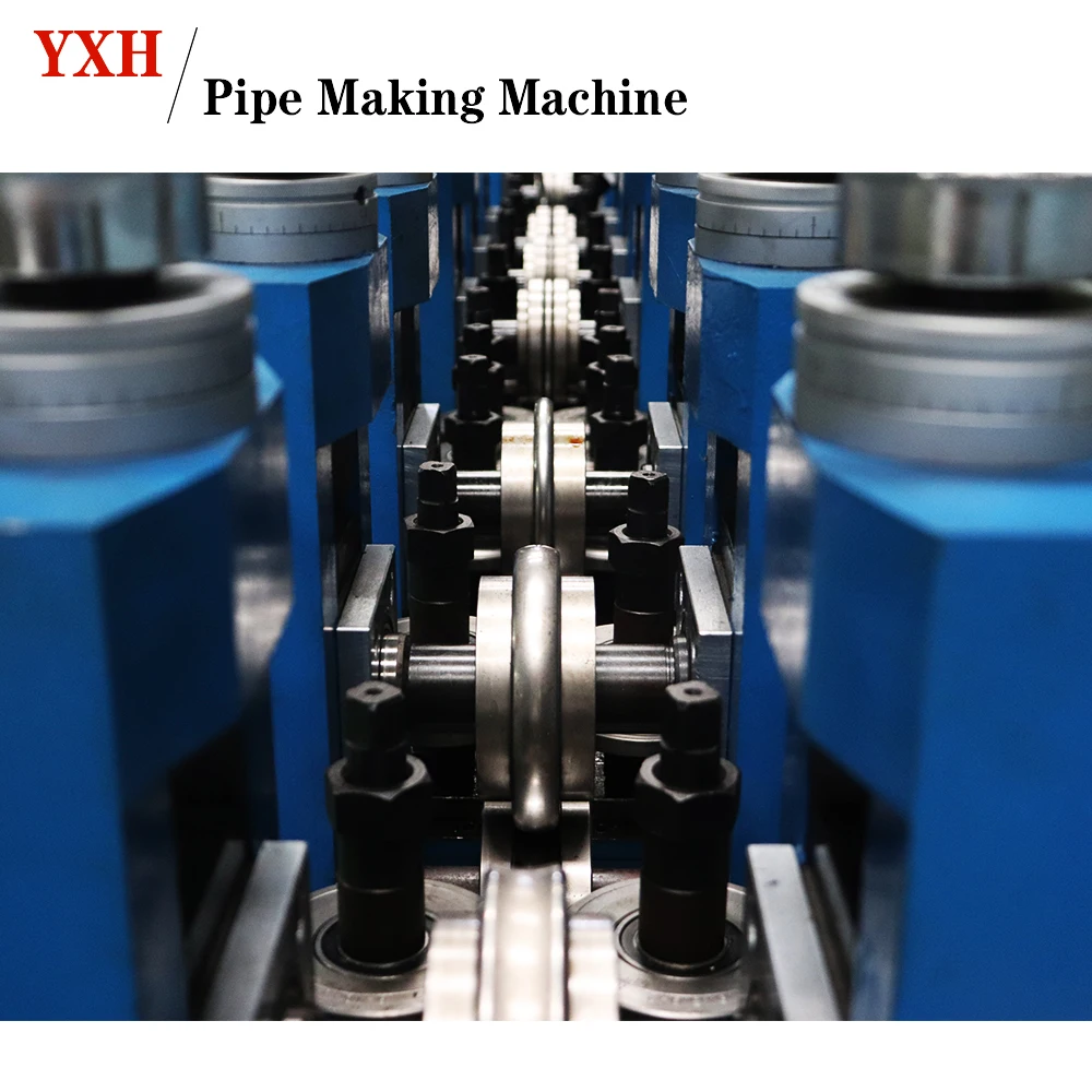 stainless steel pipe make machine metal pipe