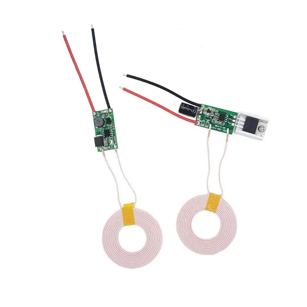 Taidacent Coil Induction Charge PCBA 12V Input Wireless Charger Circuit 12V 1A Output Wireless Charging Module