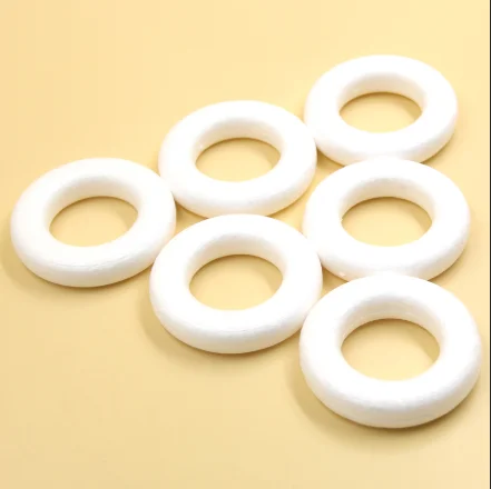 YIPAI Гладкий Полистирол Пенопласт цветочный венок кольца для украшения ремесла