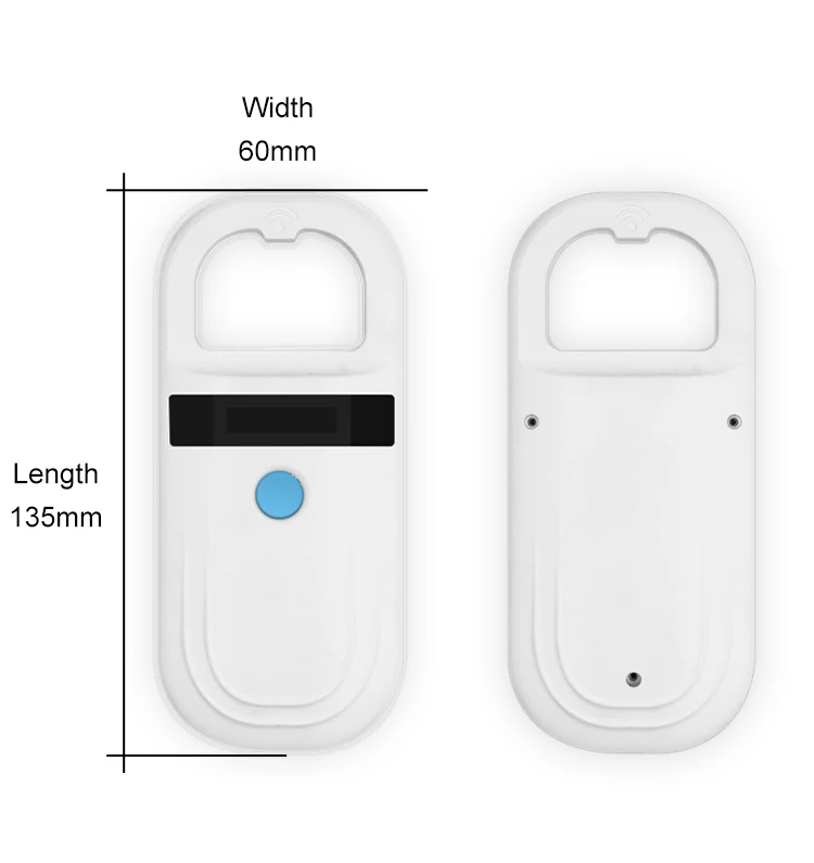 USB RFID ручной сканер микрочипа для животных ISO11784/5 считыватель ID чип собаки кошки лошади бесплатная