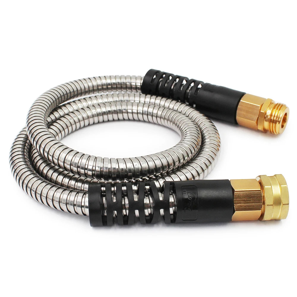 
Stainless Steel Hose Irrigation Garden Hose Metal Garden Water Hose 1/10/50/FT Length Customizable OEM 