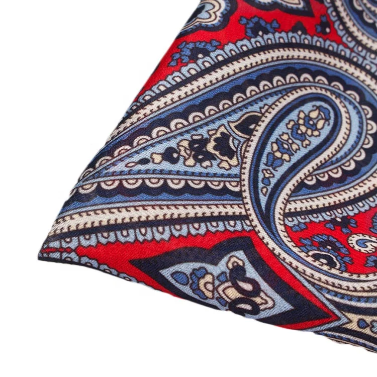 Chinese Supplier Wholesale Luxury Hand Rolled Handkerchiefs 100% Silk Pocket Squares for men