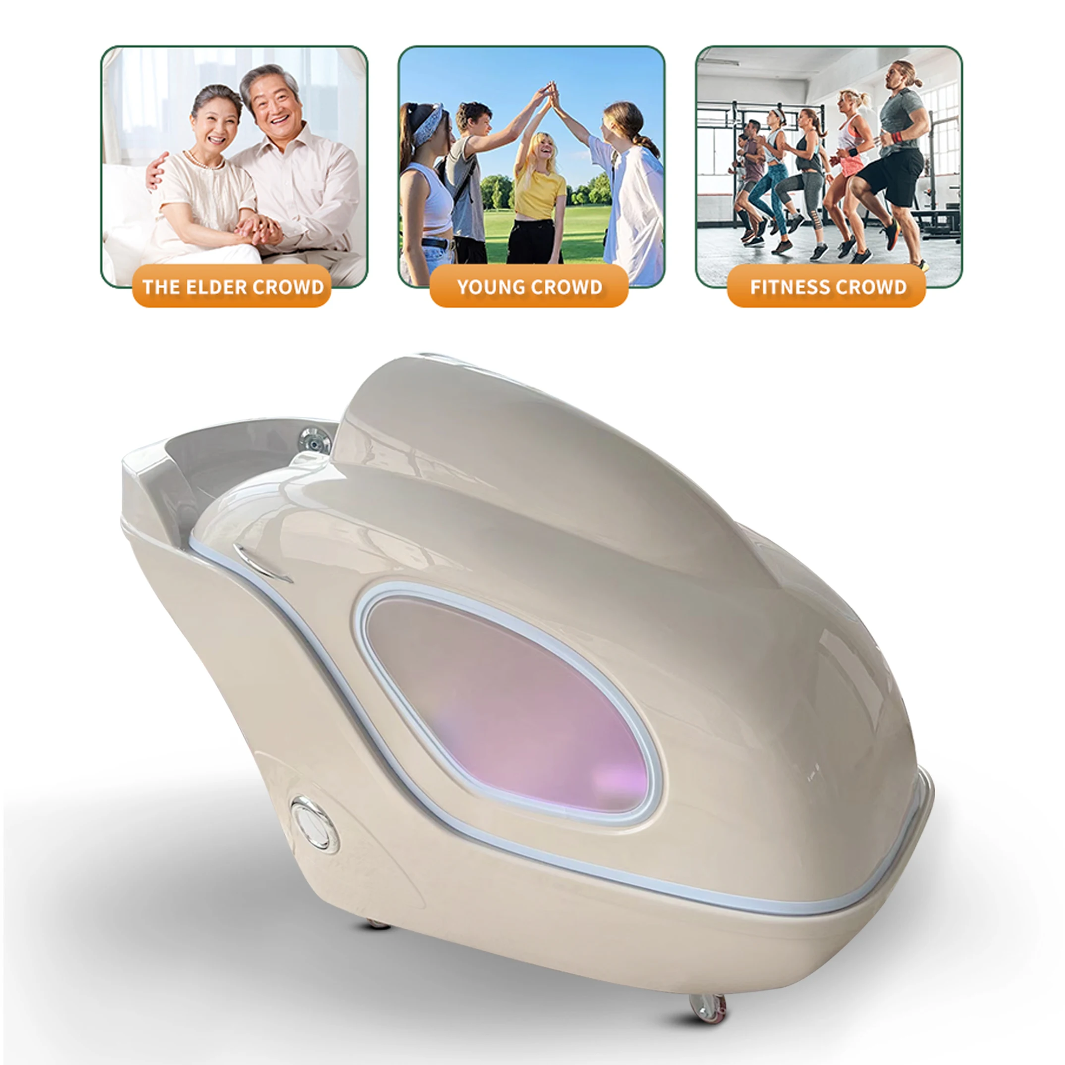 Hot Selling Infrared Spa Capsule Ozone Therapy Steam Sauna With Sauna Machines For Skincare and Beauty