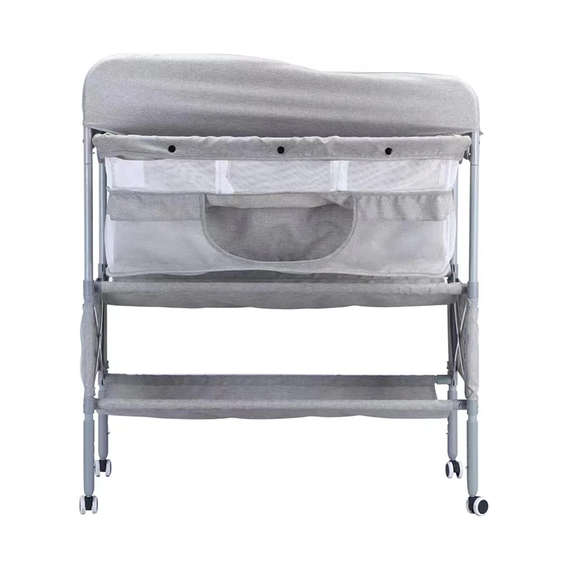 Kids diaper table organizer portable bath nursing changing table multipurpose standing baby bathing table