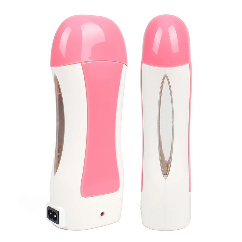 Mini Portable Pink wax melt Electric Depilatory Wax Heater Roll on Wax Warmer Hair Removal