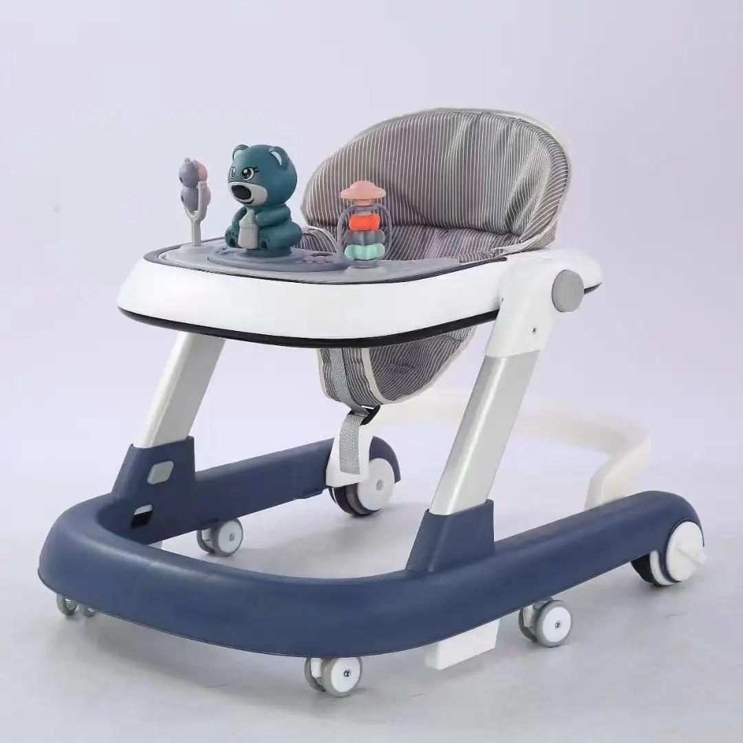Cute hot selling 2 in 1 baby walker that can sit and be pushed by hand