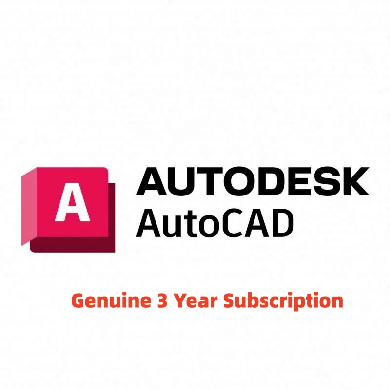 Online Genuine License Key Autodesk AutoCAD  3 Year Subscription 2024/2023/2022/2021 For Mac/PC/iPad Drafting Drawing Tool Softw