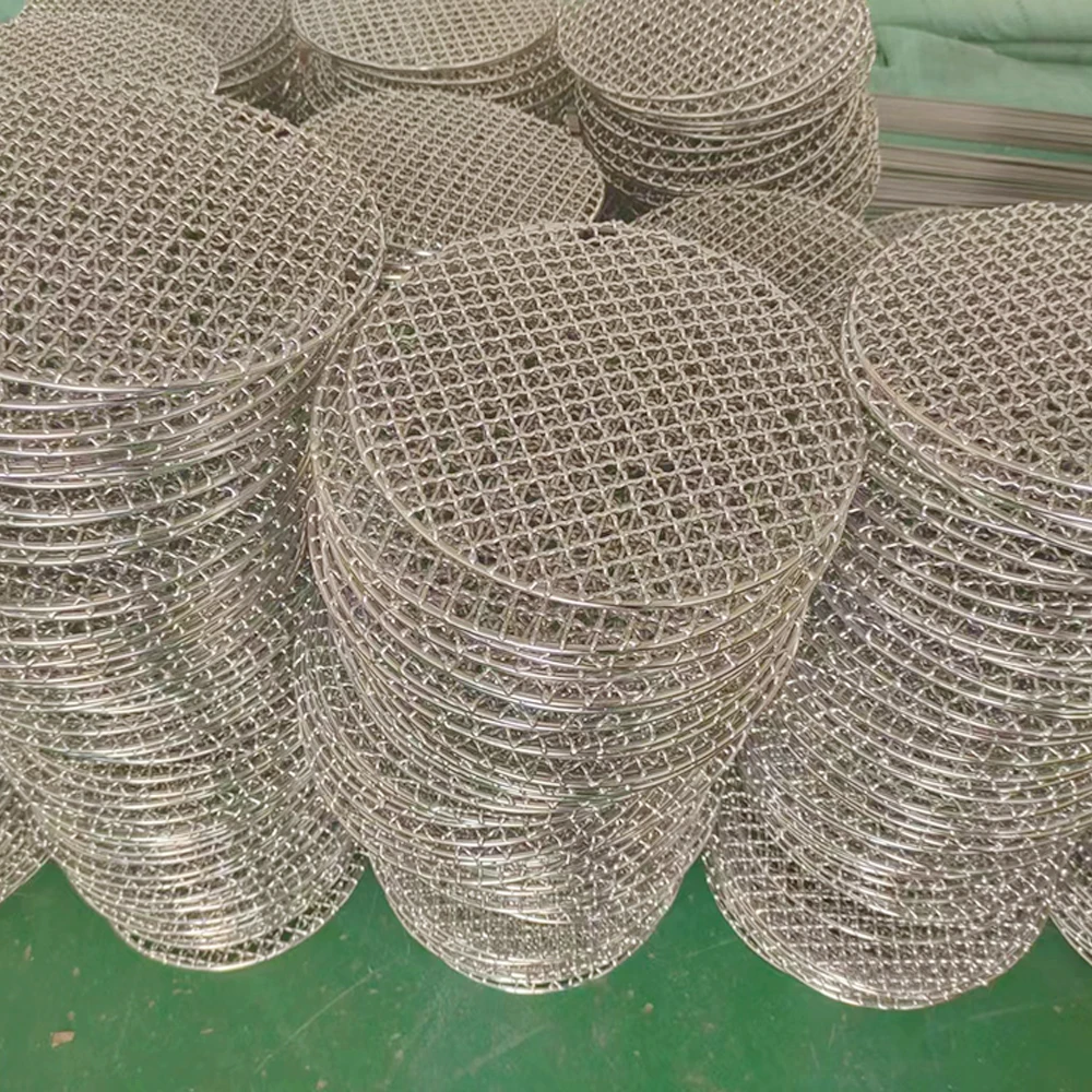 Hot selling  round  wire mesh grill  outdoor BBQ  grill accessories for party  picnic