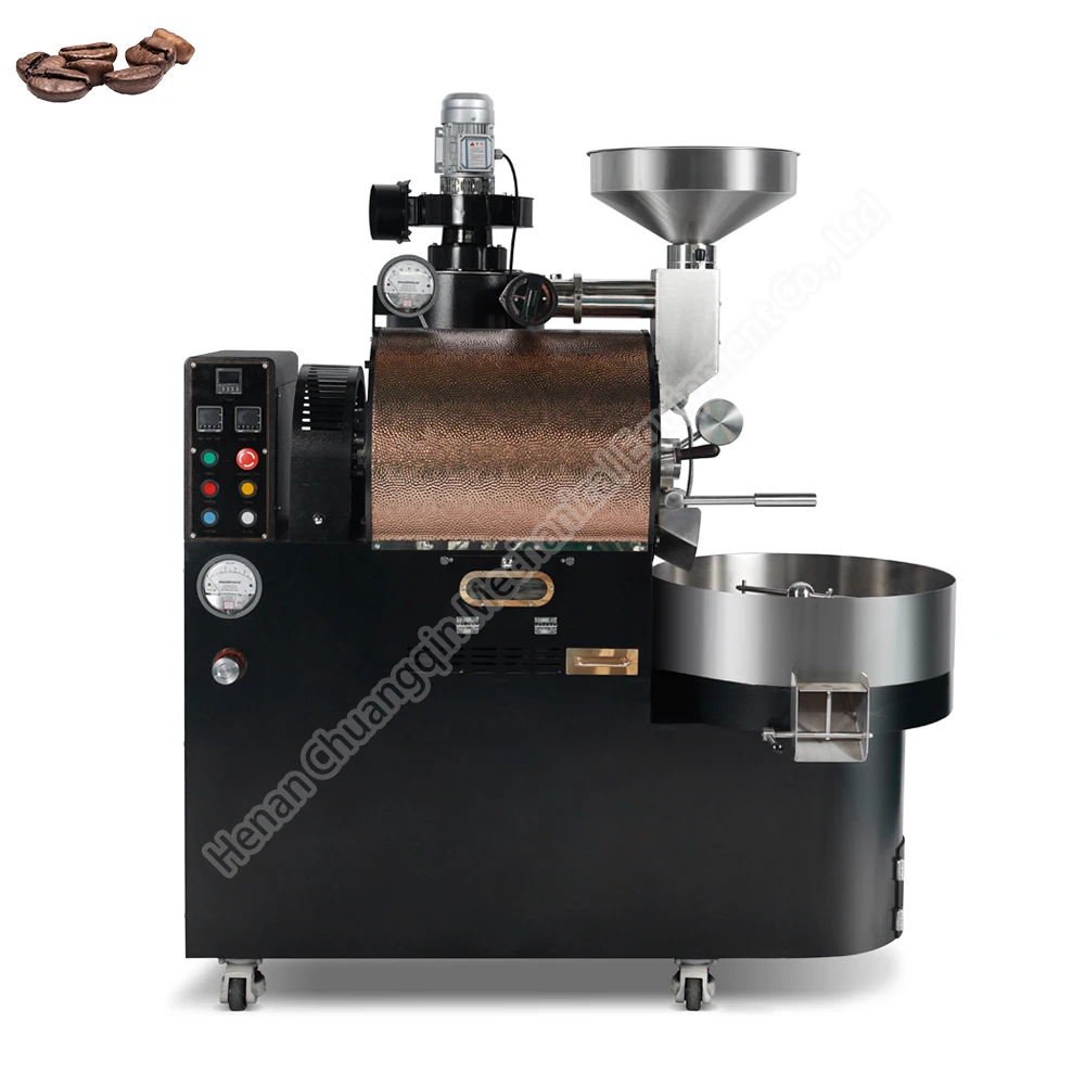 Coffee roaster trade 2kg 3kg 6kggas coffee roaster esp for coffee roaster