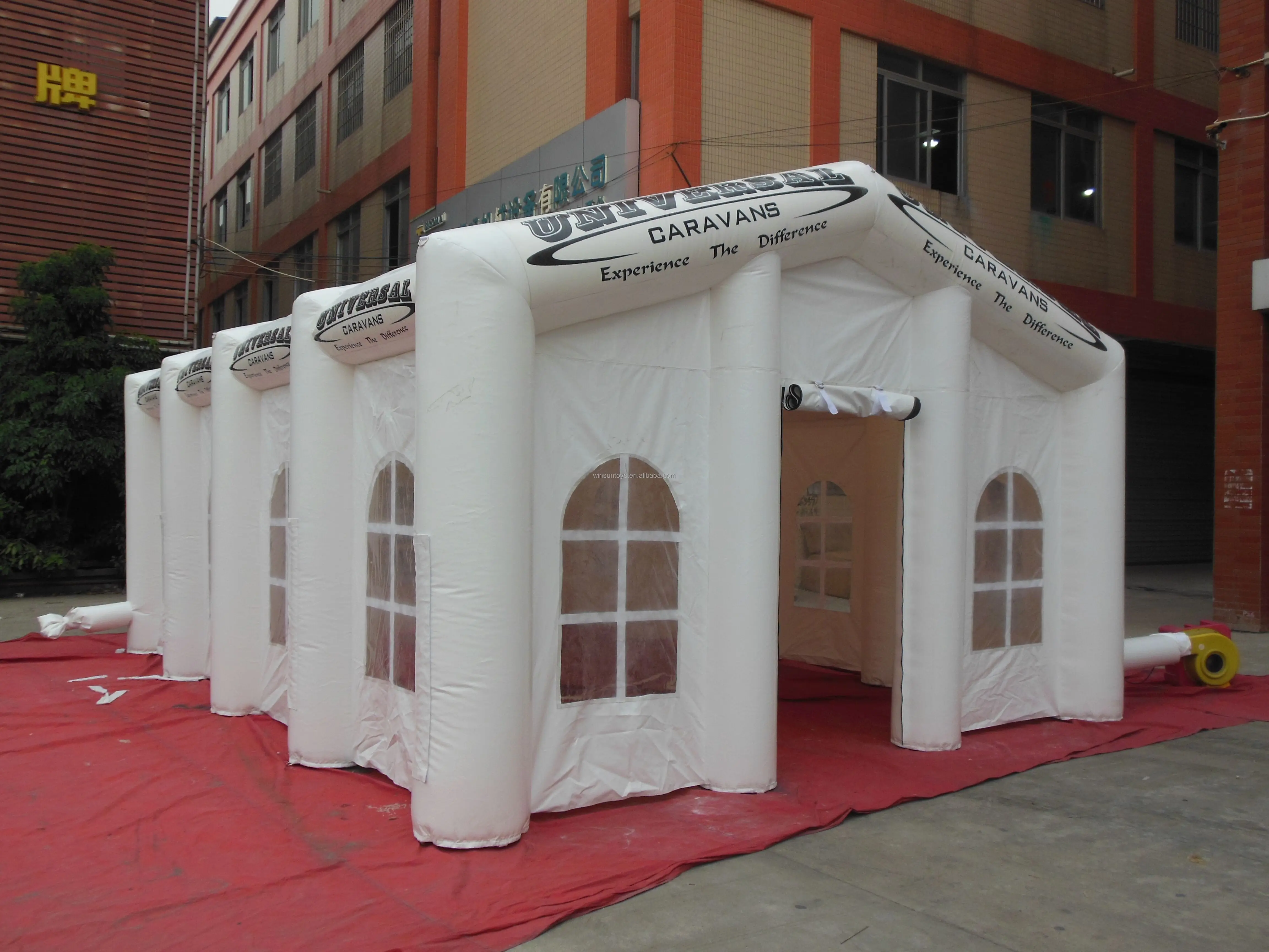 Airtight Inflatable outdoor  event Tents for films, air seal all kinds events  shelter, concert easy portable igloo for rental